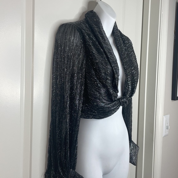 ZARA Shimmer Blouse - Picture 4 of 12